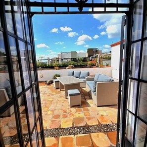 Terrace/patio - Hotel Casa Morena (San Miguel de Allende)