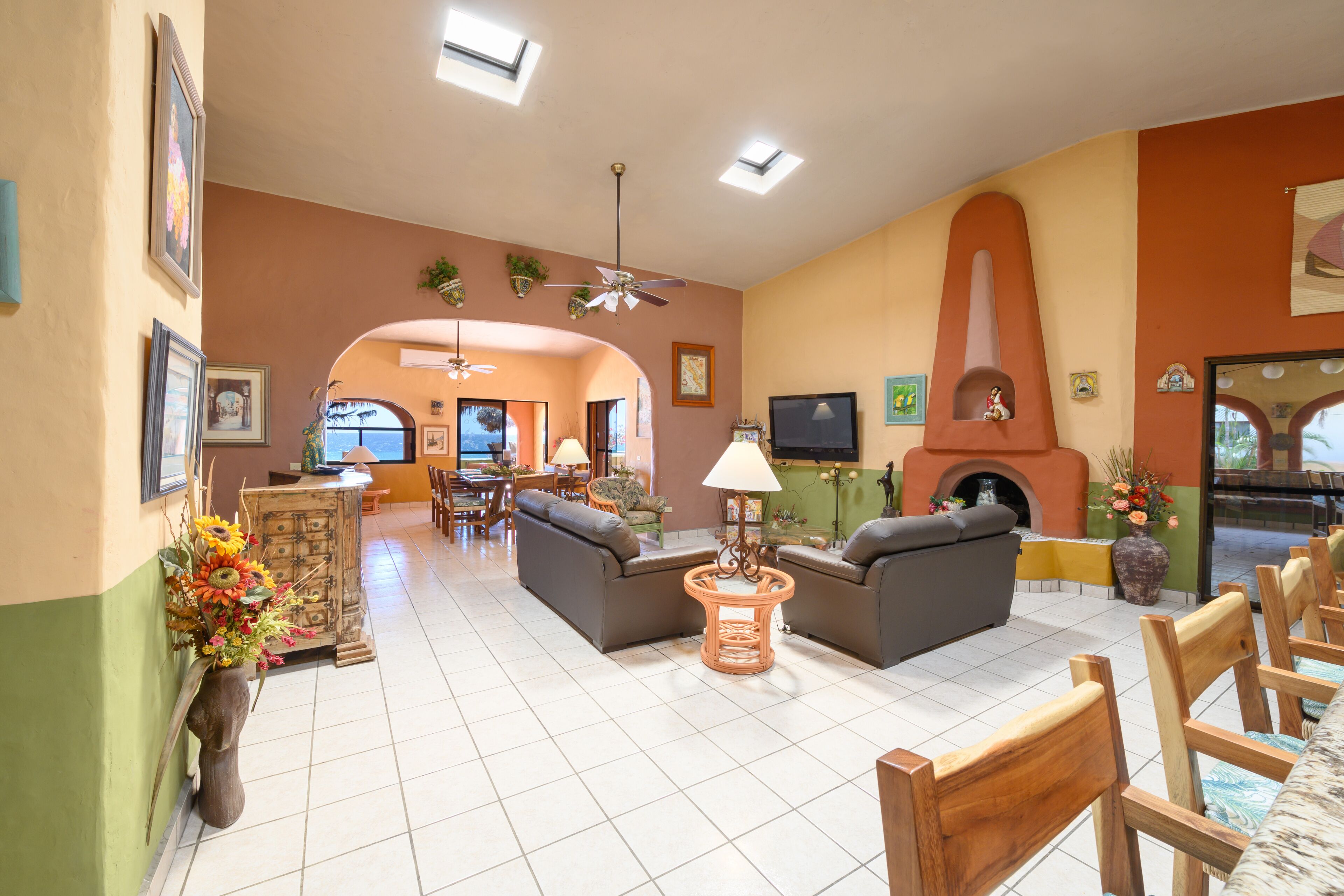 Villa Hacienda Del Mar  On The Beach, Infinity Pool & Spa, Priv Pickleball Court - Los Barriles
