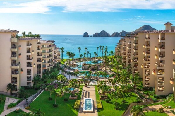 Pool - Villa La Estancia - Cabos - Gorgeous condo, beach, pools, spa, dining and more! (Cabo San Lucas)