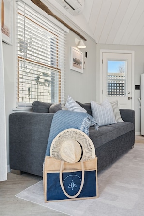 Smart TV, video library, stereo