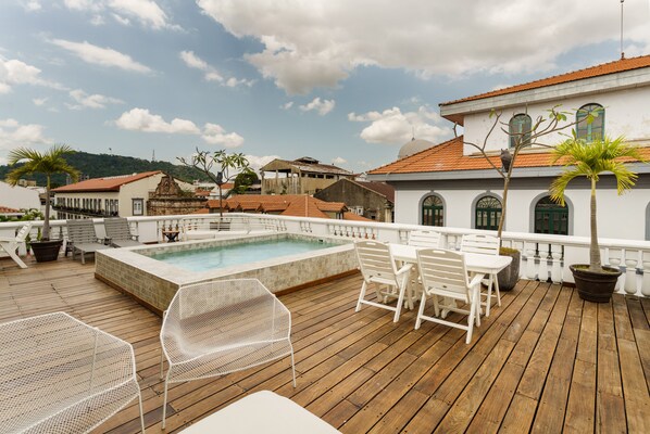 Piscina na cobertura