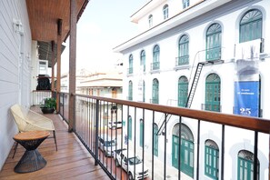 Vue depuis le balcon