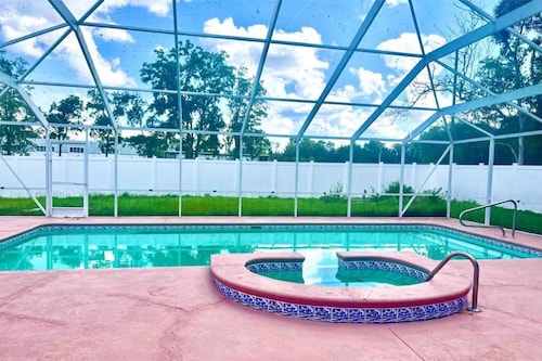 FUN pool house with GAME room!