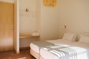 3 habitaciones, acceso a internet y ropa de cama 
