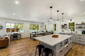 Interior - The Lake Hut - a perfect place to relax and play on shore of Lake Whatcom (Sedro Woolley)