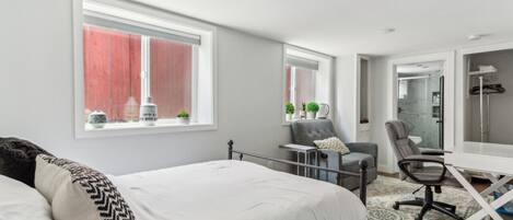 1 chambre, bureau, Wi-Fi gratuit, draps fournis