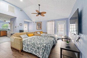 3 habitaciones, tabla de planchar con plancha y wifi gratis