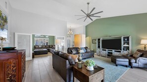 Área de sala de estar