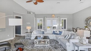 House, Multiple Beds, Pool Access (RVC1435) | Living area - 1435 Raven Court (Punta Gorda)