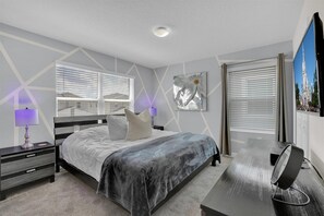 5 habitaciones, decoración personalizada y muebles diferentes 