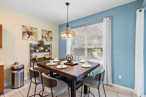 House, Multiple Beds, Pool Access (CW7719) | Dining