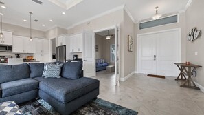 House, Multiple Beds, Patio (LVR13305) | Living area - 13305 Longville Avenue (Port Charlotte)