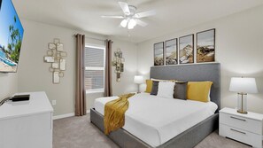 ハウス ベッド (複数台) プールアクセス (LLW3437) | 7 室のベッドルーム、客室ごとに異なる装飾、客室ごとに異なるインテリア、ベッドシーツ