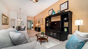 House, Multiple Beds, Pool Access (BS7814) | Living area - 7814 Beechfield Street (Kissimmee)