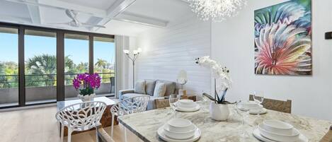 Condo, Multiple Beds, Balcony, Ocean View (ANC307) | Dining