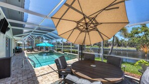 Indoor pool, outdoor pool - 945 Santa Brigida Court (Punta Gorda)