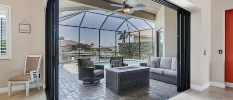 House, Multiple Beds, Pool Access (SVD325) | Terrace/patio