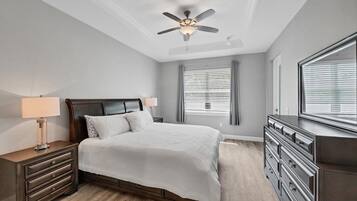 House, Multiple Beds, Balcony (DBA22089) | 3 bedrooms, individually decorated, individually furnished, bed sheets