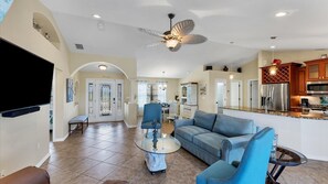 Área de sala de estar