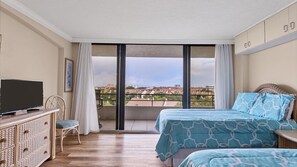 Condo, varias camas, acceso a la alberca, vista al océano (ANC611) | 3 habitaciones, decoración personalizada y muebles diferentes