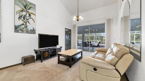 House, Multiple Beds, Pool Access, City View (ELC854) | Living area - 854 Ellicott Circle nw (Port Charlotte)