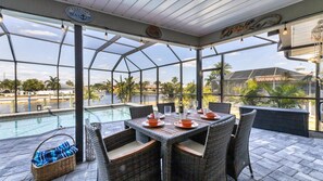 House, Multiple Beds, Pool Access (BLC200) | Dining - 200 Belaire Court (Punta Gorda)