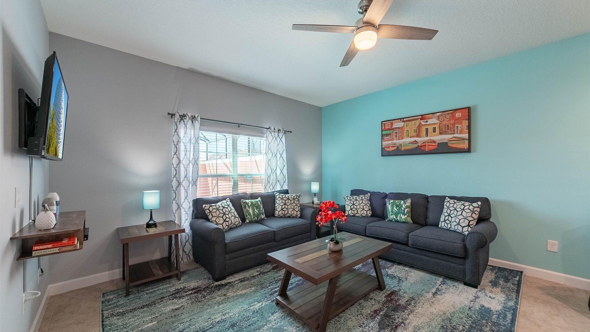 House, Multiple Beds, Pool Access (CUP8946) | Living area