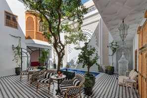 Courtyard view - Riad Botanica (Marrakech)