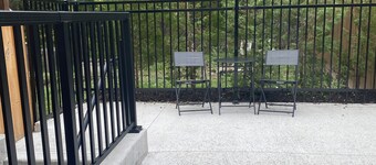 Brand new spacious apartment with private yard/ patio