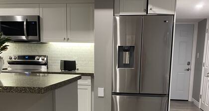 Brand new spacious apartment with private yard/ patio