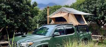 2021 Toyota Tacoma with a Rooftop Tent and all the camping gear!