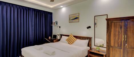 2 slaapkamers, een strijkplank/strijkijzer, gratis wifi, beddengoed