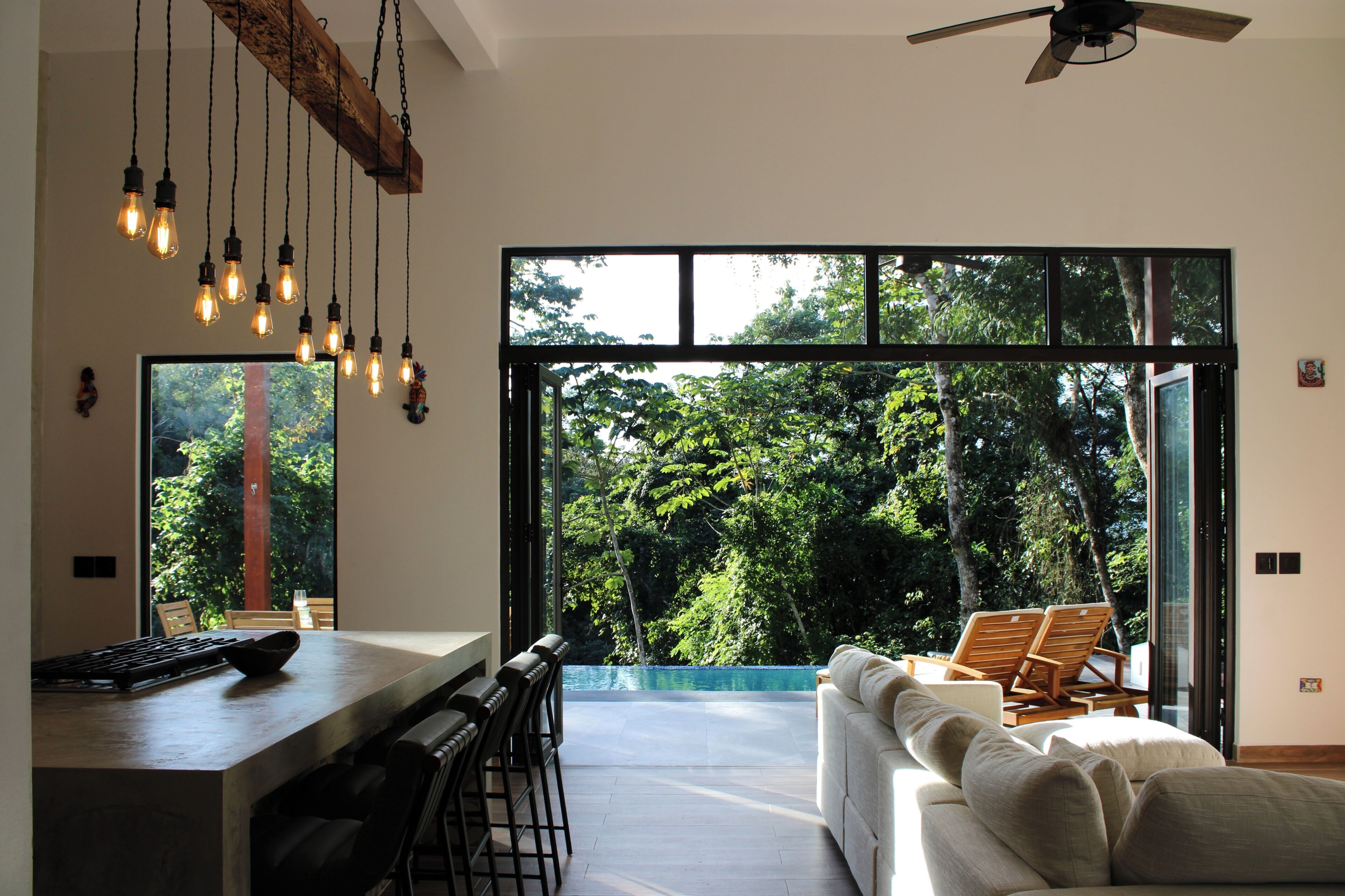 Premium Villa, Private Pool, Mountainside | Living area | 50-inch Smart TV with digital channels, Netflix, streaming services