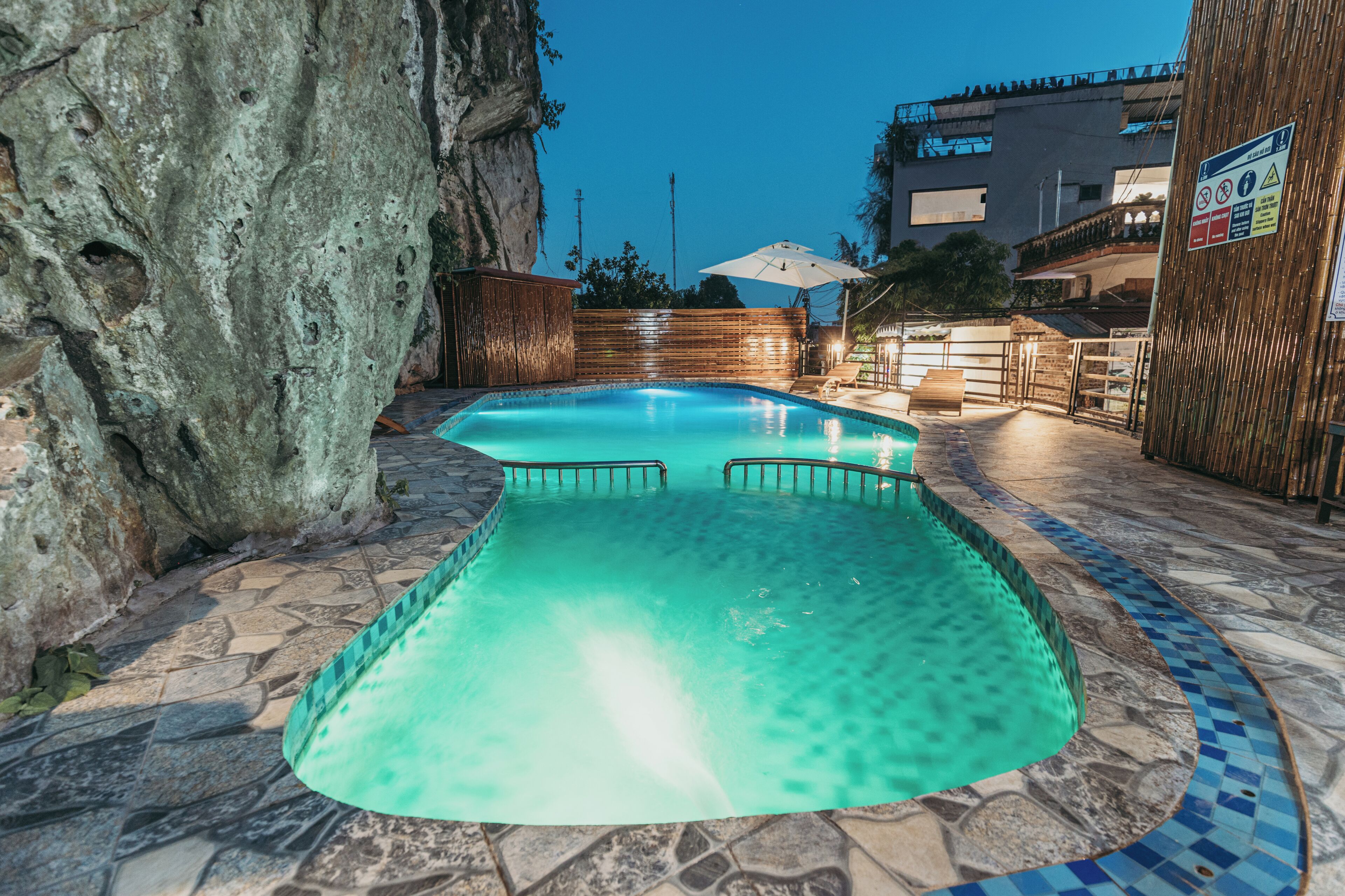 Façade de l’hébergement