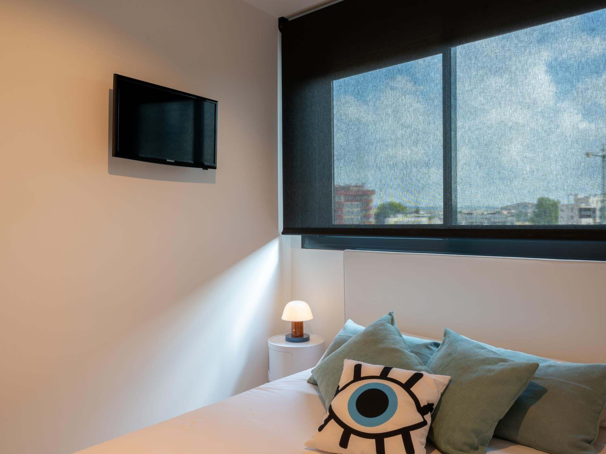 1 dormitorio, Internet, ropa de cama