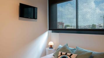 1 dormitorio, Internet, ropa de cama