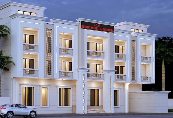 Façade de l’hébergement