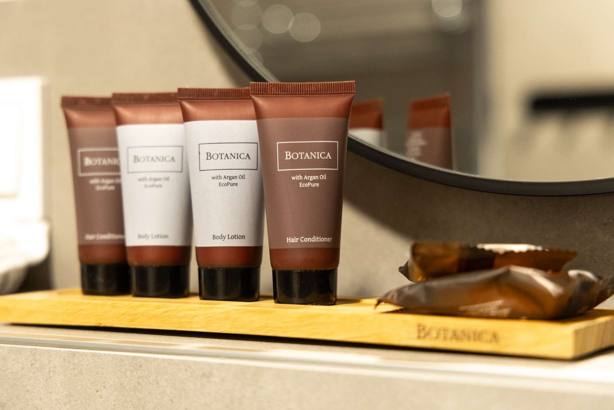 Hårtørrer, håndklæder