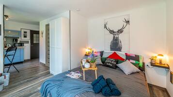 1 bedroom, WiFi, bed sheets