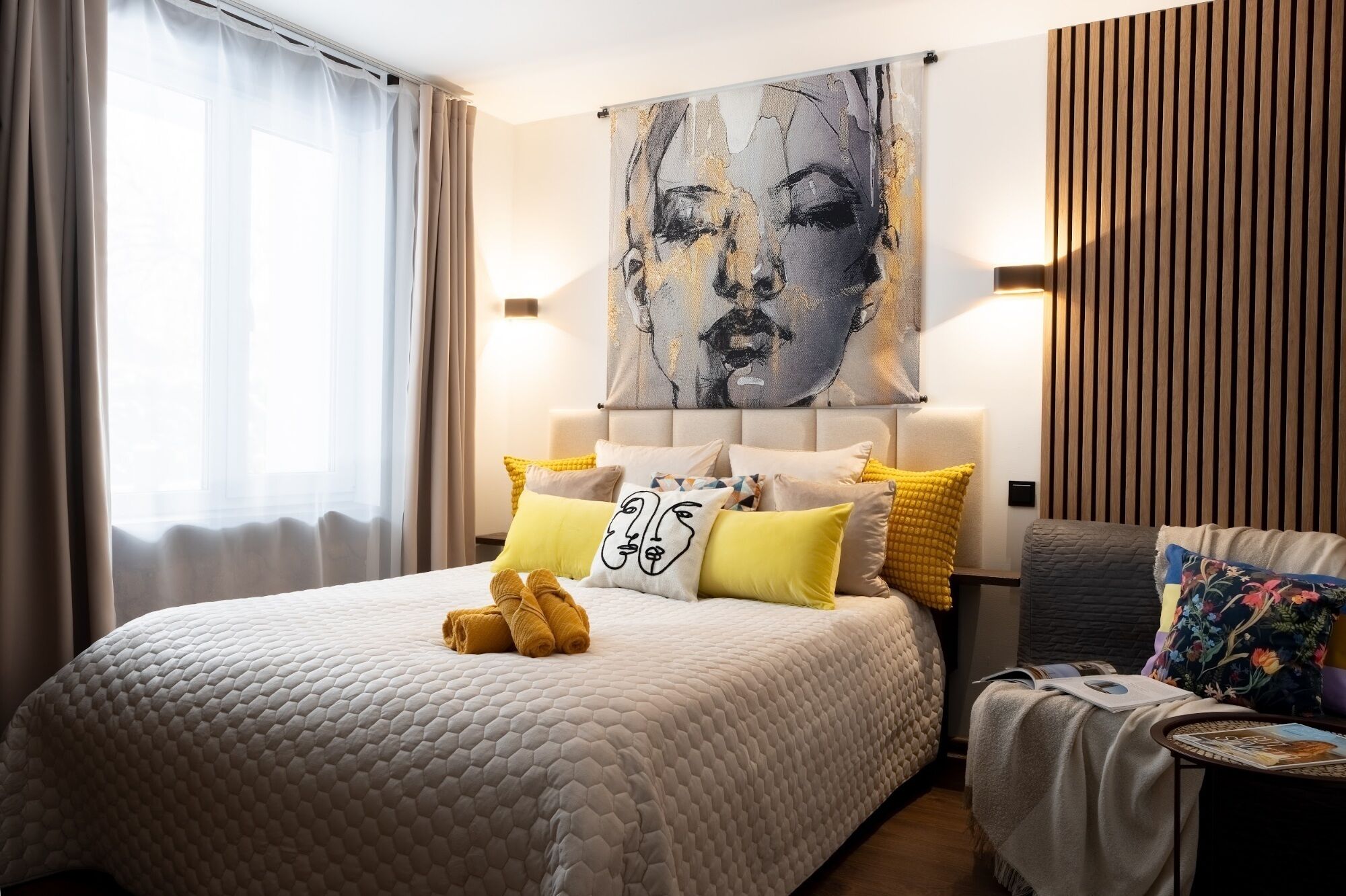 1 bedroom, WiFi, bed sheets