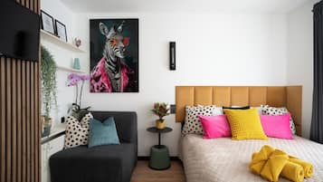 1 habitación, wifi y ropa de cama