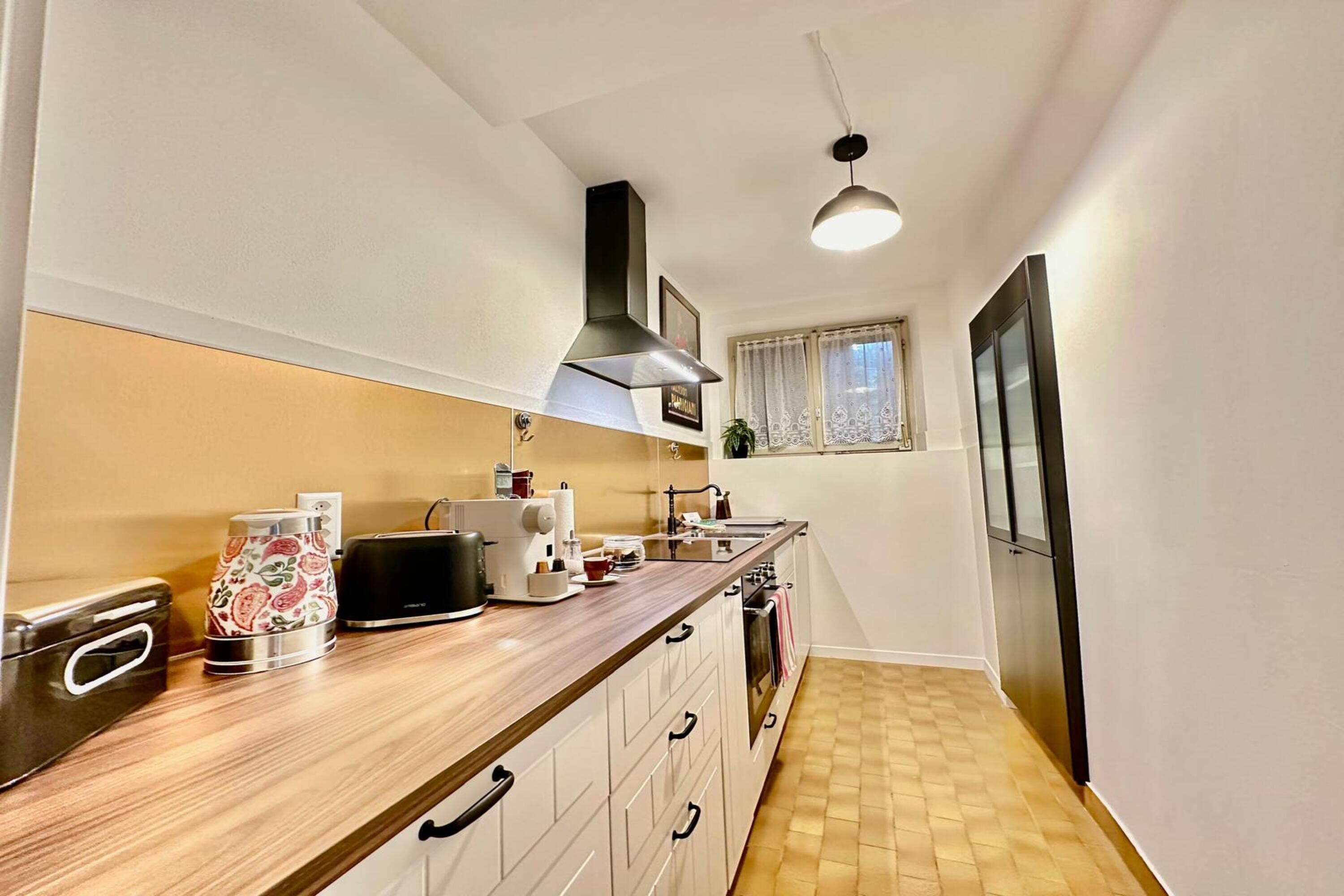 Kühlschrank, Ofen, Herdplatte, Geschirrspüler