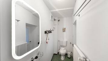 Departamento familiar, 2 habitaciones, junto al lago (Casa Matilde 2) | Baño | Regadera, secadora de cabello, toallas, jabón