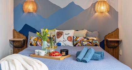 Two bedroom apartment great for family, with playground and free parking in yard