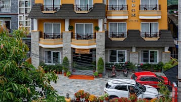 Fachada de la propiedad