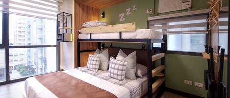 1 間睡房、熨斗/熨衫板、Wi-Fi、床單