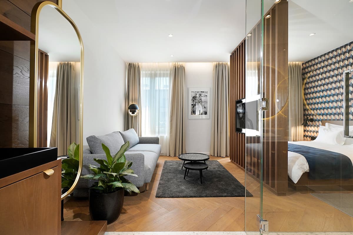 Executive Suite | 1 bilik tidur, cadar kapas Mesir, peralatan tempat tidur premium
