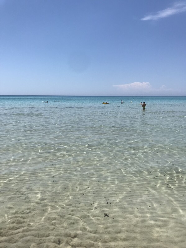 Sun-loungers - Traditionelles Ferienhaus im Zentrum mit Meerblick (Ugento)