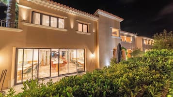 Front of property – evening/night