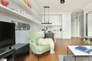 Living room - Wilanow for 3 People by Renters (Warsaw)